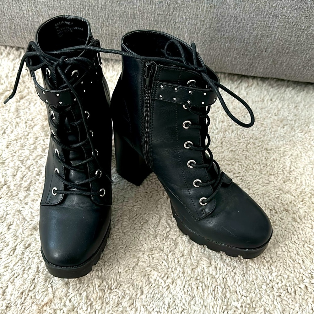 Black booties